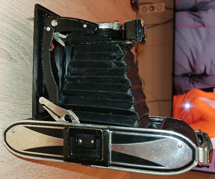 Aparat fotograficzny Billy Record AGFA anastigmat jgestar 7.7