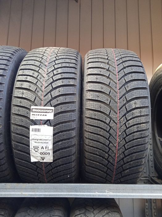 Opony Zimowe 225/60R18 Bridgestone Blizzak Spike Komplet Jasło Montaż