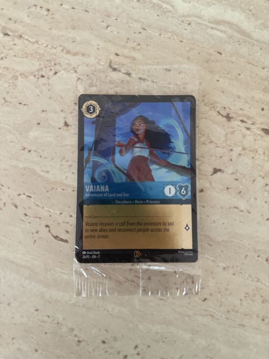 Disney Lorcana Promo Vaiana - Adventurer of Land and Sea