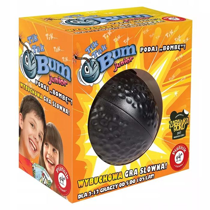 Tik Tak Bum Junior Gra Podróżna. Piatnik. Nowy Produkt