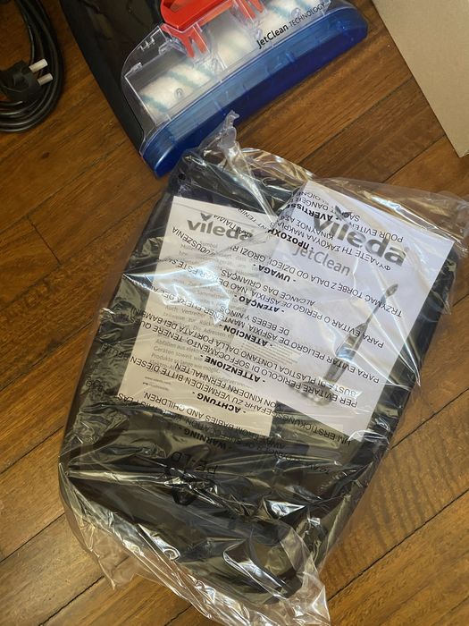 Vileda JetClean 3 em 1 – Aspira, Lava e Seca | Como Novo (Usado Apenas 1 vez).