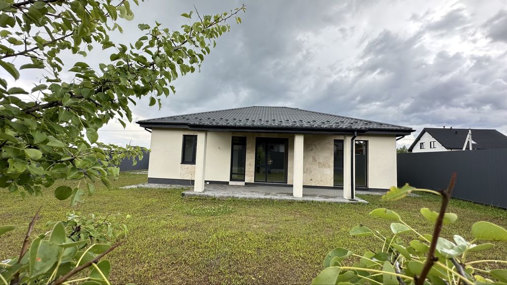 • власник | продам БЕЗ КОМІСІЇ | Сучасний будинок 112 м² у Бучі на 6 сотках, якісне будівництво, тепла підлога, 16 кВт, під чистове оздоблення | БУЧА