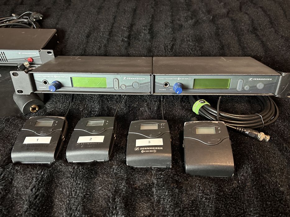 Sennheiser G2 IEM + Combiner