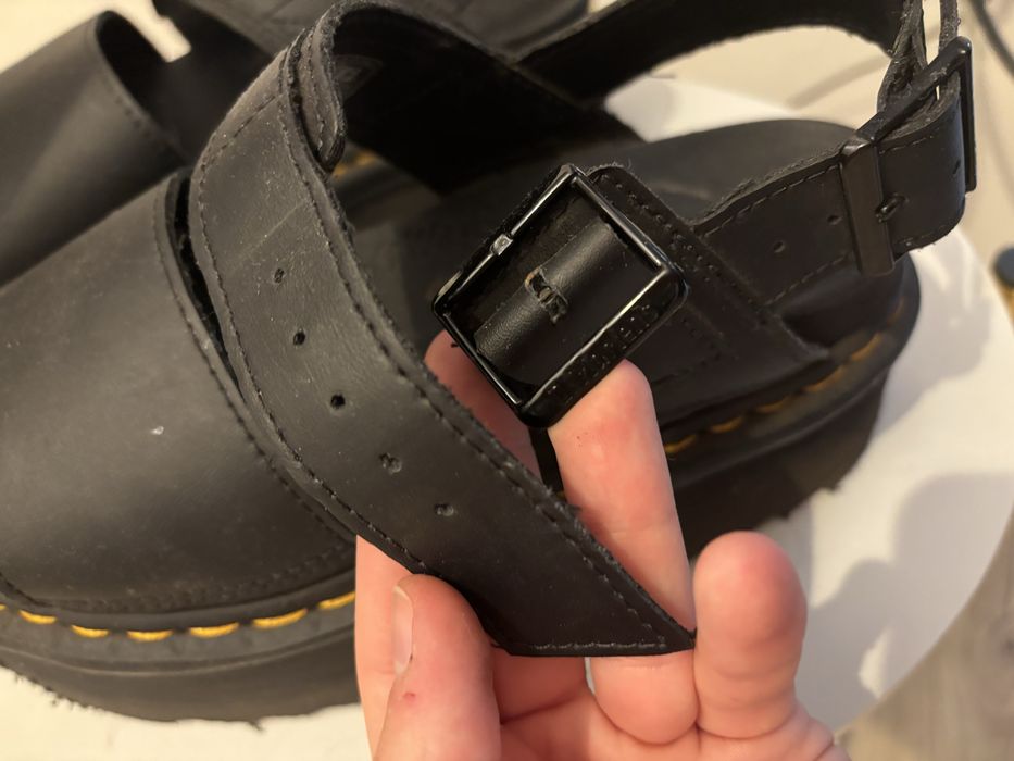 Dr Martens voss quad Sandały damskie gruba podeszwa