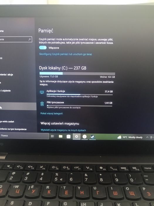 Lenovo Think Pad T460S 256Gb