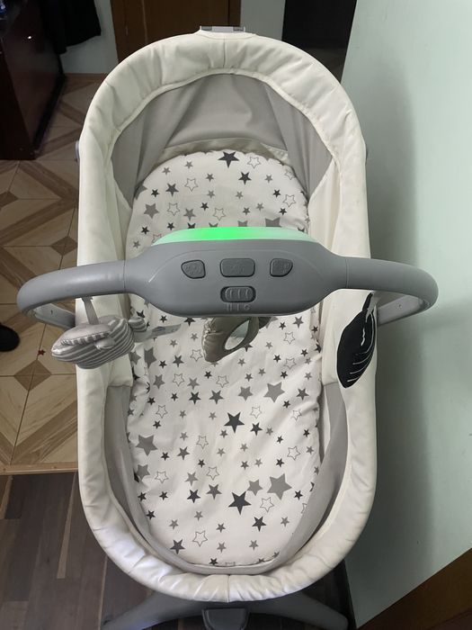 Chicco Baby Hug AIR 4в1 - ​​дитяче ліжечко, шезлонг