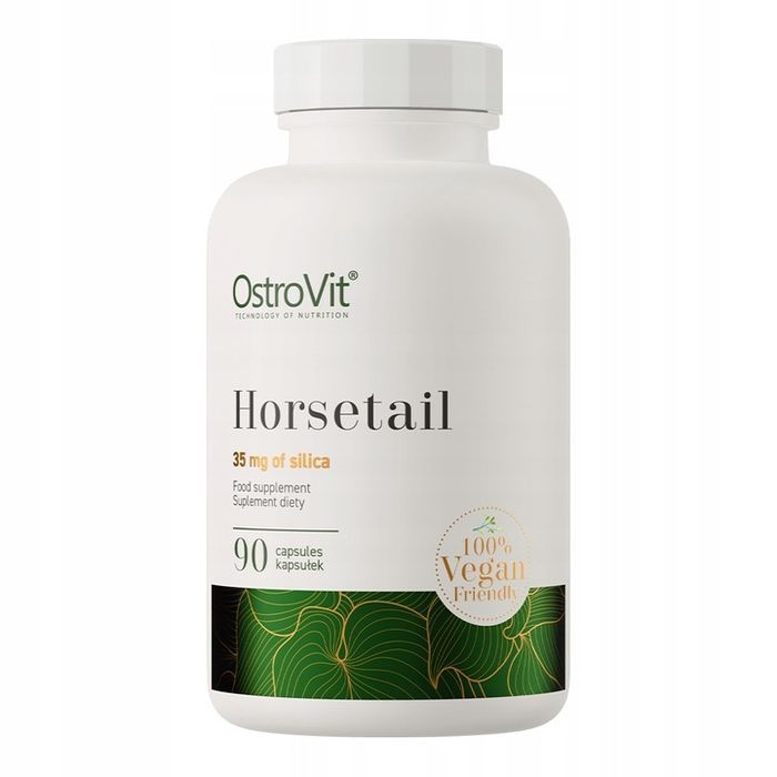 ostrovit skrzyp polny 90 vege kaps 500 mg włosy skóra krzemionka 7%