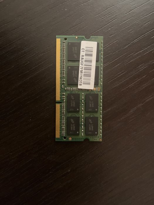 DDR3 2GB Micron ОЗУ для ноутбука оперативна память