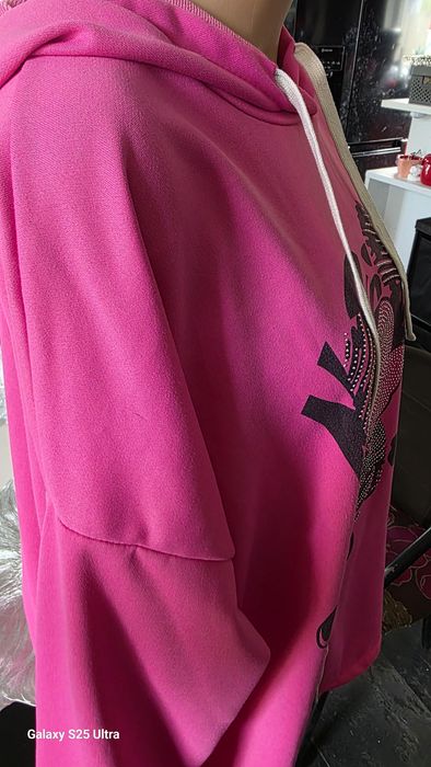 Luzna oversize bluza damska uni