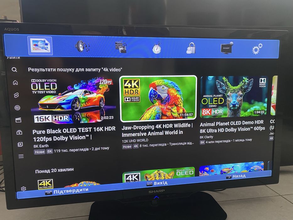 LED ТВ Sharp LC-40LE730E Full HD, 4 HDMI, USB, 100 Гц