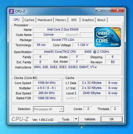 Материнська плата Asus P5L-VM, Intel Core 2 Duo, 2 GB