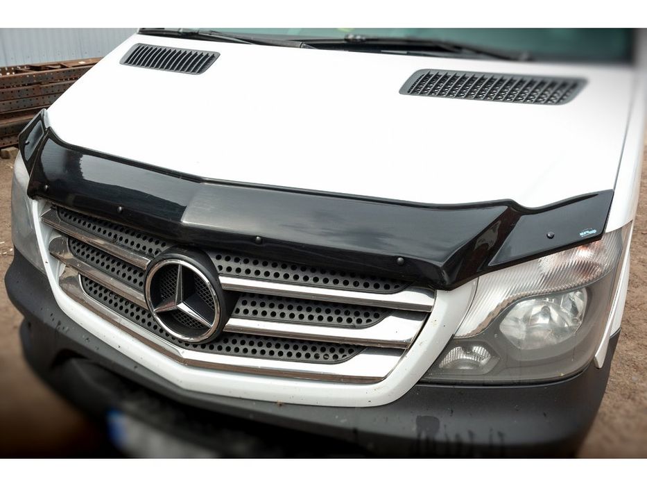 Mercedes Sprinter W906 2013-2017 Дефлектор капота (мухобойка) EuroCap
