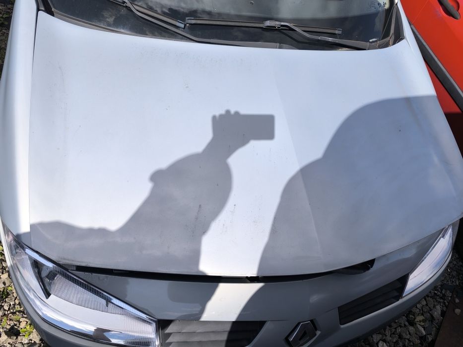Kompletny przód renault Megane 2  maska lampy zderzak błotnik pas przedni