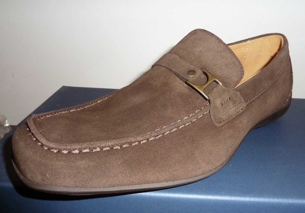 Sapatos novos camurça castanha GANT 41