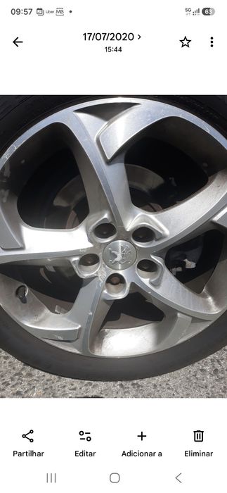 Peugeot SW 1.6 Allure patilhas volante