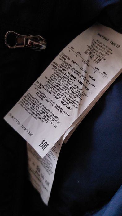 EA7 emporio armani nowa kurtka puchowa damska r. L