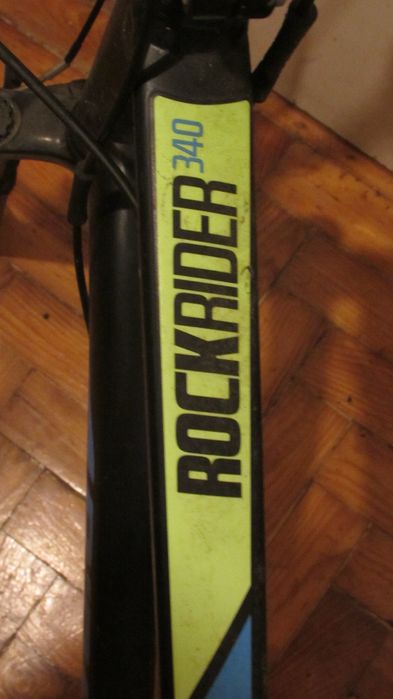 Quadro + suspensão frente + pedal lado direito + guiador com travagem