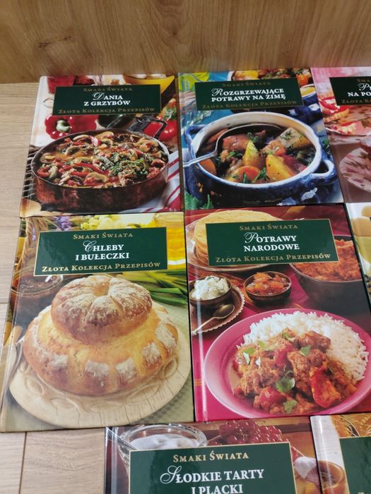 Zestaw książek kulinarnych