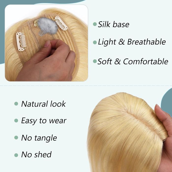 Nakładka z naturalnych włosów