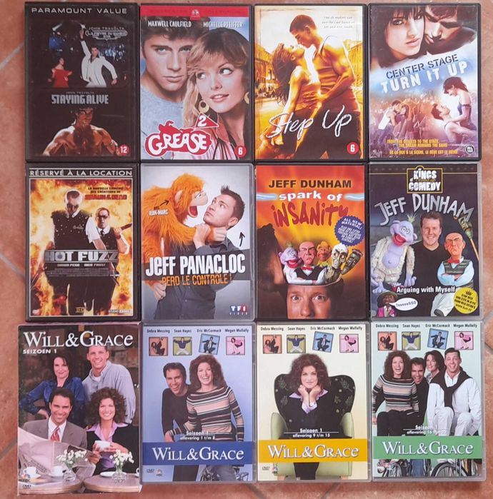 Lote de filmes dvd