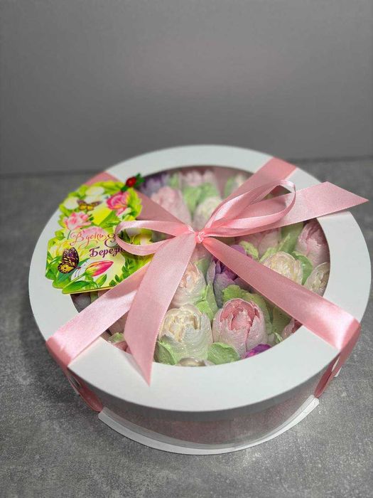 Зефірні букети, квіти, зефір на замовлення, зефирные букеты, зефир