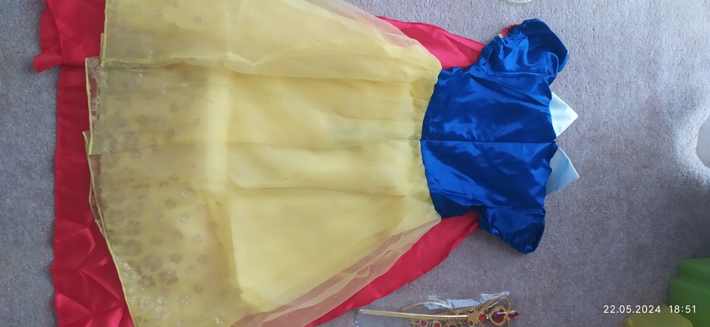 Śnieżka, królewna śnieżka, śpiąca królewna, kostium księżniczki