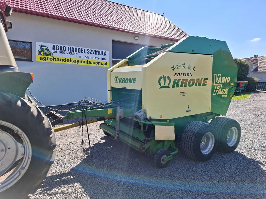 KRONE VARIOPACK 1800, rotor, siatka, 2009, prasa rolująca