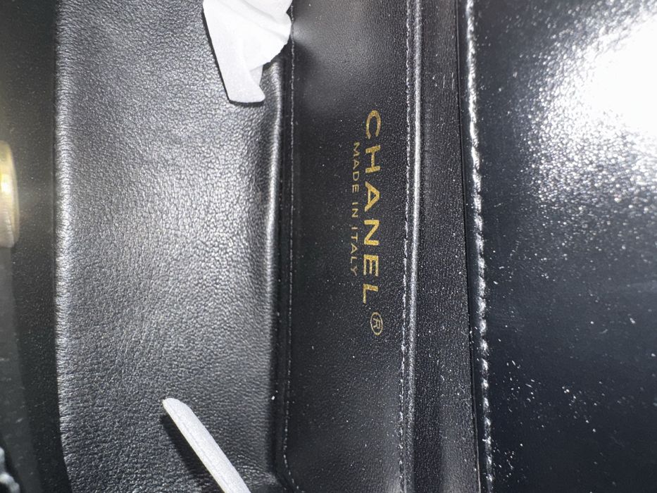 Mala Mini Chanel Como  Nova Preto Mulher