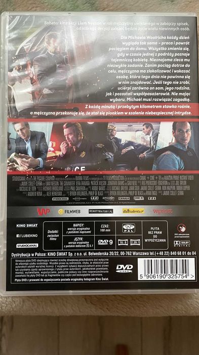 Pasażer DVD Liam Neeson