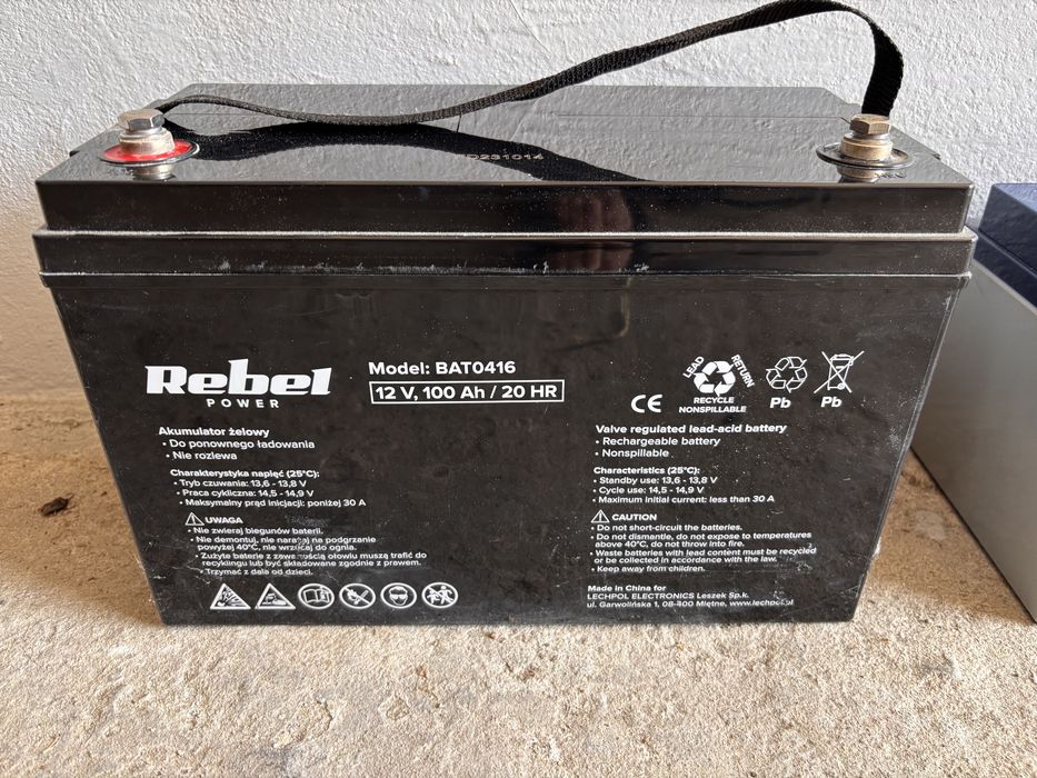 Akumulatory Rebel Power/ SSB / MW POWER / OPTI