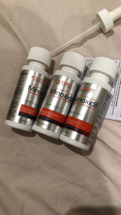 Minoxidil Foligain extra forte! Adeus a calvície