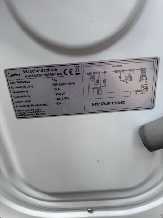 Пральна машина Midea