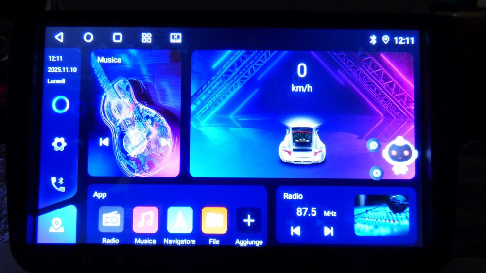 Нова магнітола 9 дюймів Android 15 4/64 GB з Європи + LED камера (VAG Golf 5, Passat B6/B7)