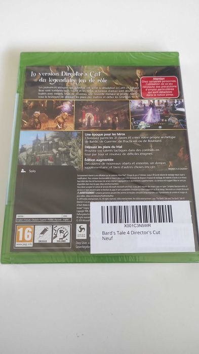 *Novo Selado* The Bard's Tale IV Director Cut Xbox One
