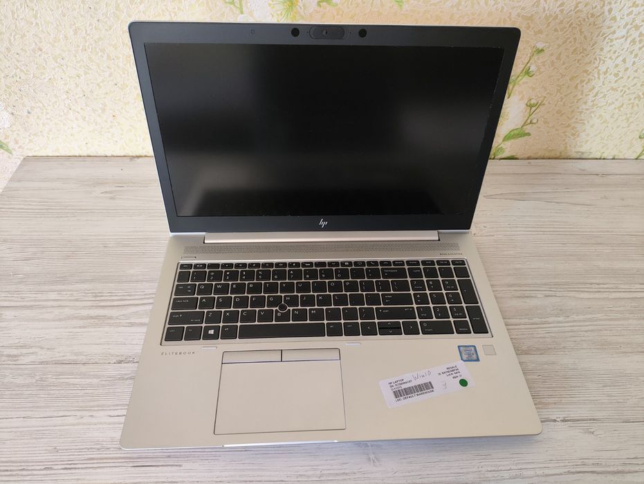 HP EliteBook 850 g6, i5 ОЗУ 16Gb, IPS матрица. Ноутбук HP алюмінієвий