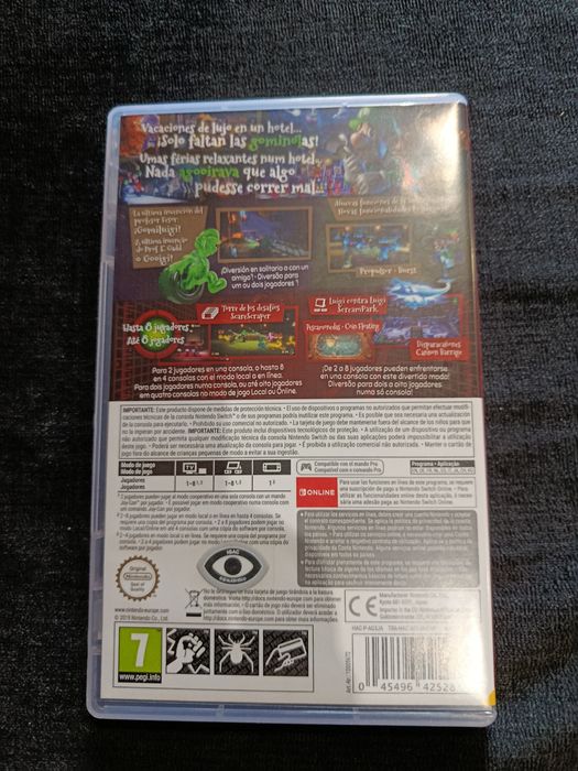 Luigi's Mansion 3 + carregador Nintendo Switch