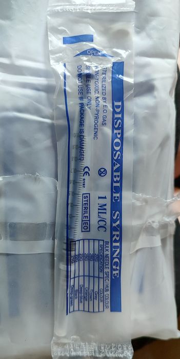 Strzykawki 1 ml 20 szt