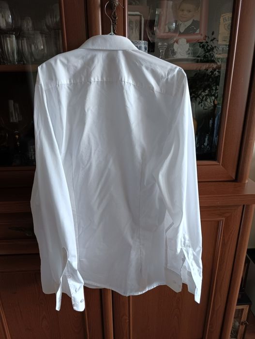 Koszula biała slim 41-42