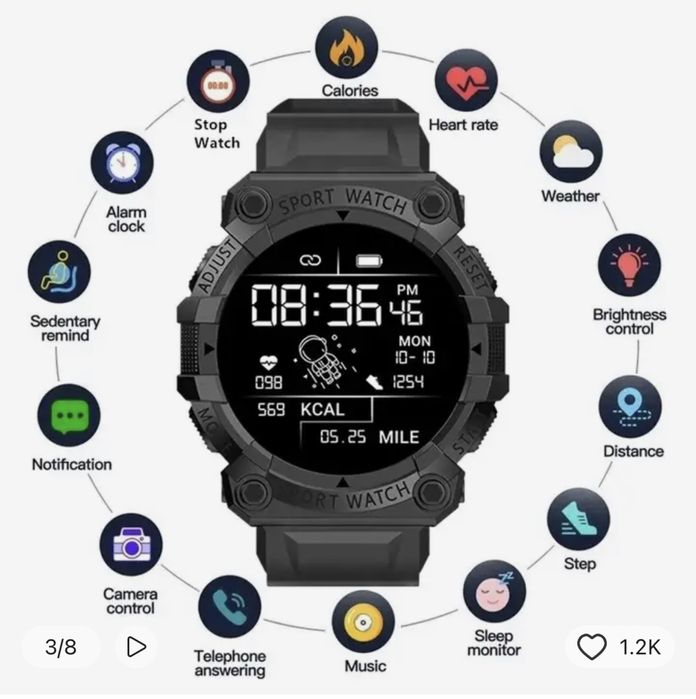 Watches, speakers, flashlight64586343532674127