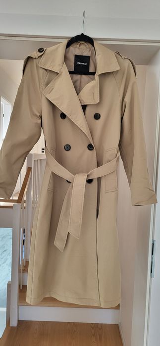 Płaszcz trencz Pull&Bear XS/S,