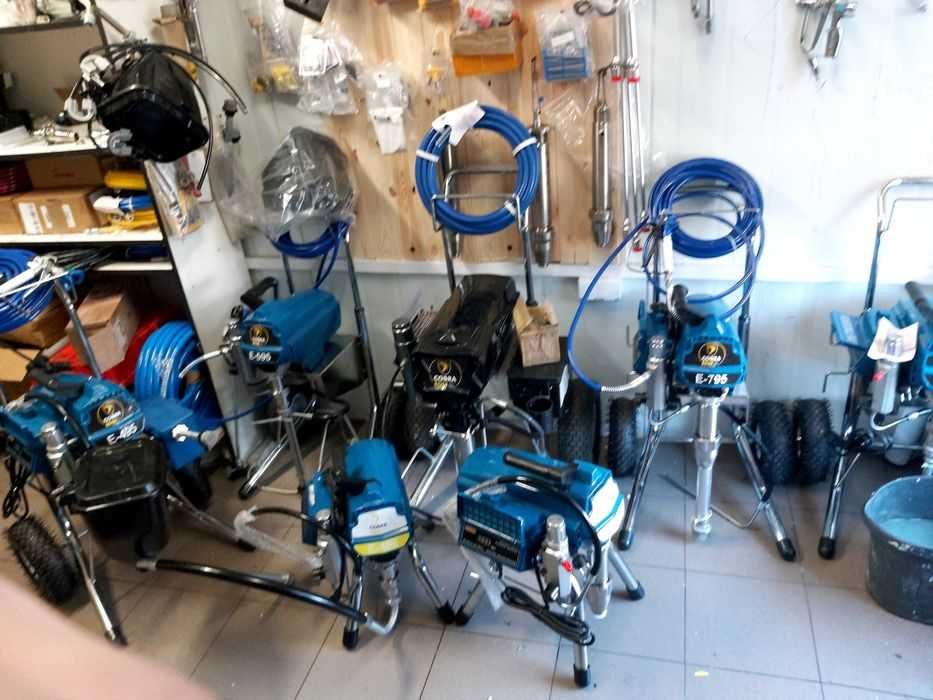 Agregat malarski do malowania Cobra E-495 Hi-boy, 3,0l/min 227bar