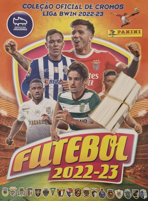 Cromos coleção caderneta panini futebol 2022-2023