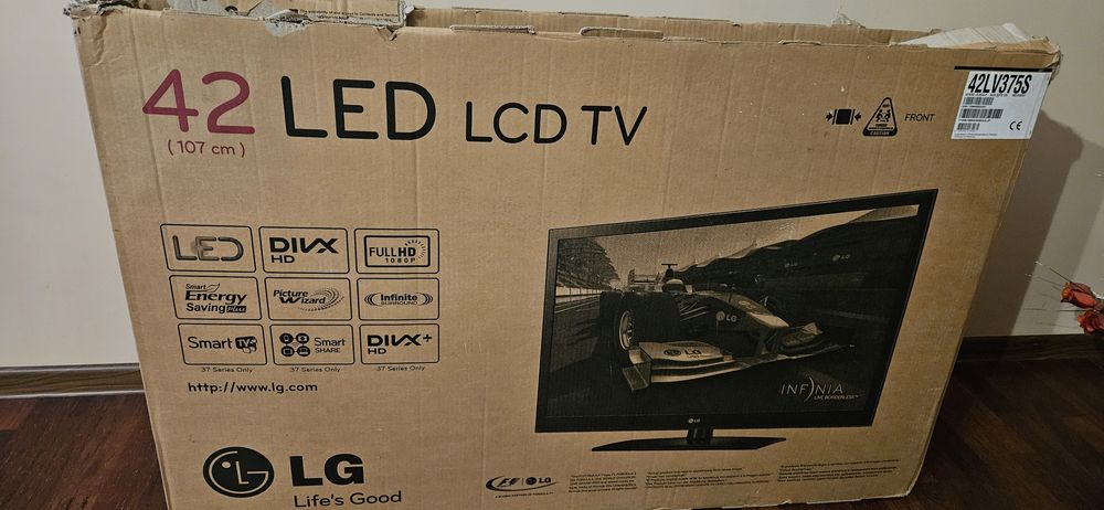Telewizor LG42LV375S uszkodzony