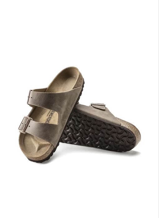Шлепанці з нубуку birkenstock
