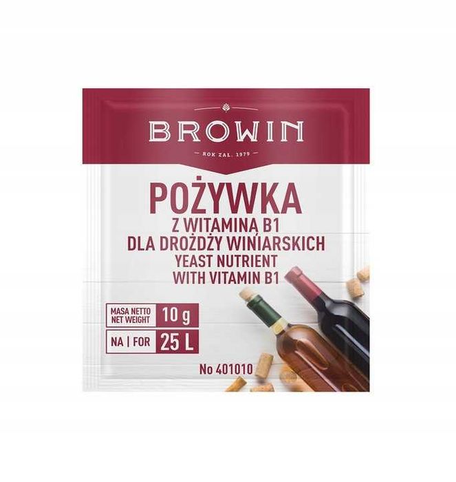 Pożywka do wina z witaminą B1 BROWIN