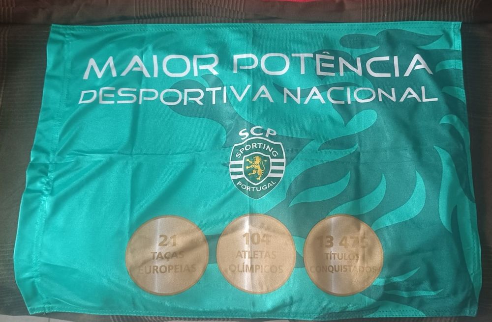 Bandeira do Sporting nova