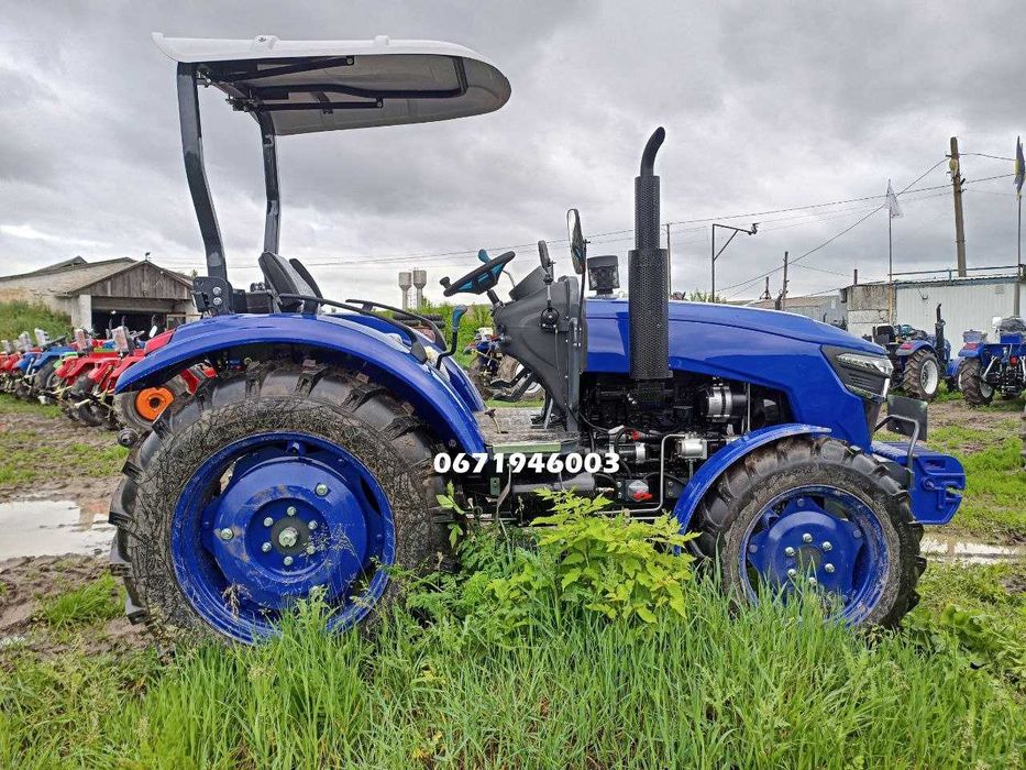 Трактор Файтер TE-504RD Козирок Компресор Реверс Колеса на 28 ДвигунКМ
