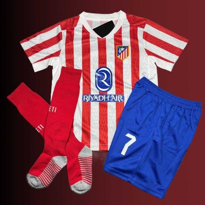 Komplet piłkarski koszulka Antoine Griezmann Atletico Madryt rozmiary