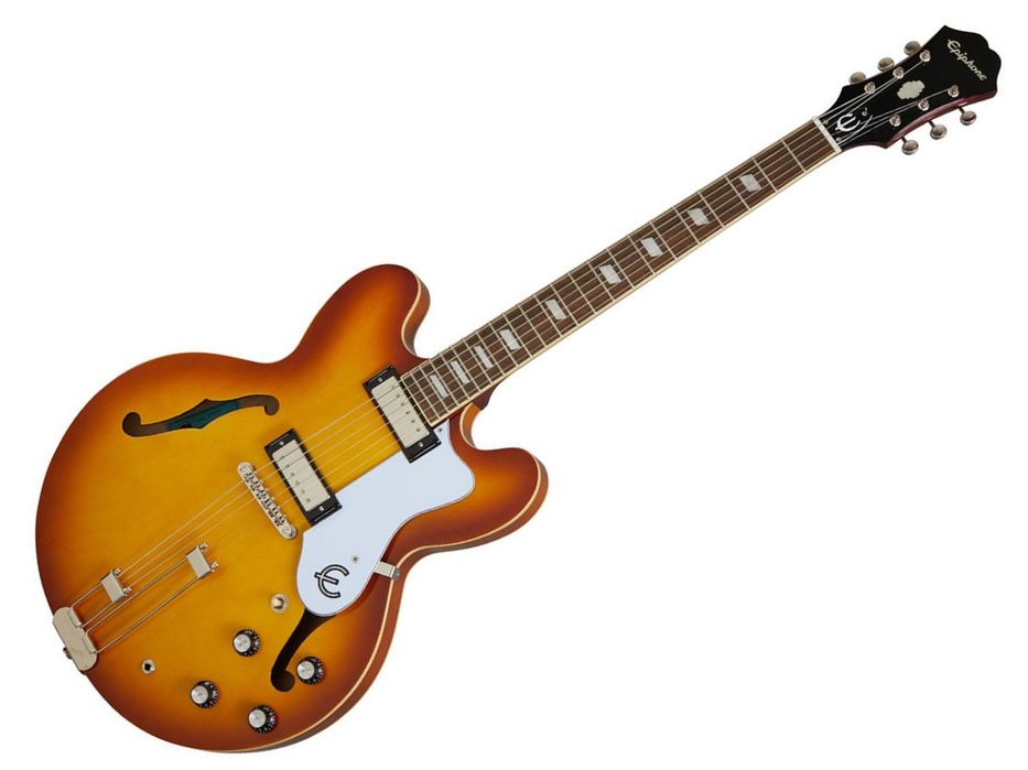 Epiphone Riviera Frequensator Royal Tan gitara elektryczna semi-hollow 2022