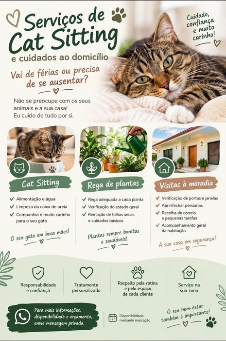 Pet sitting cuido do seu patudinho